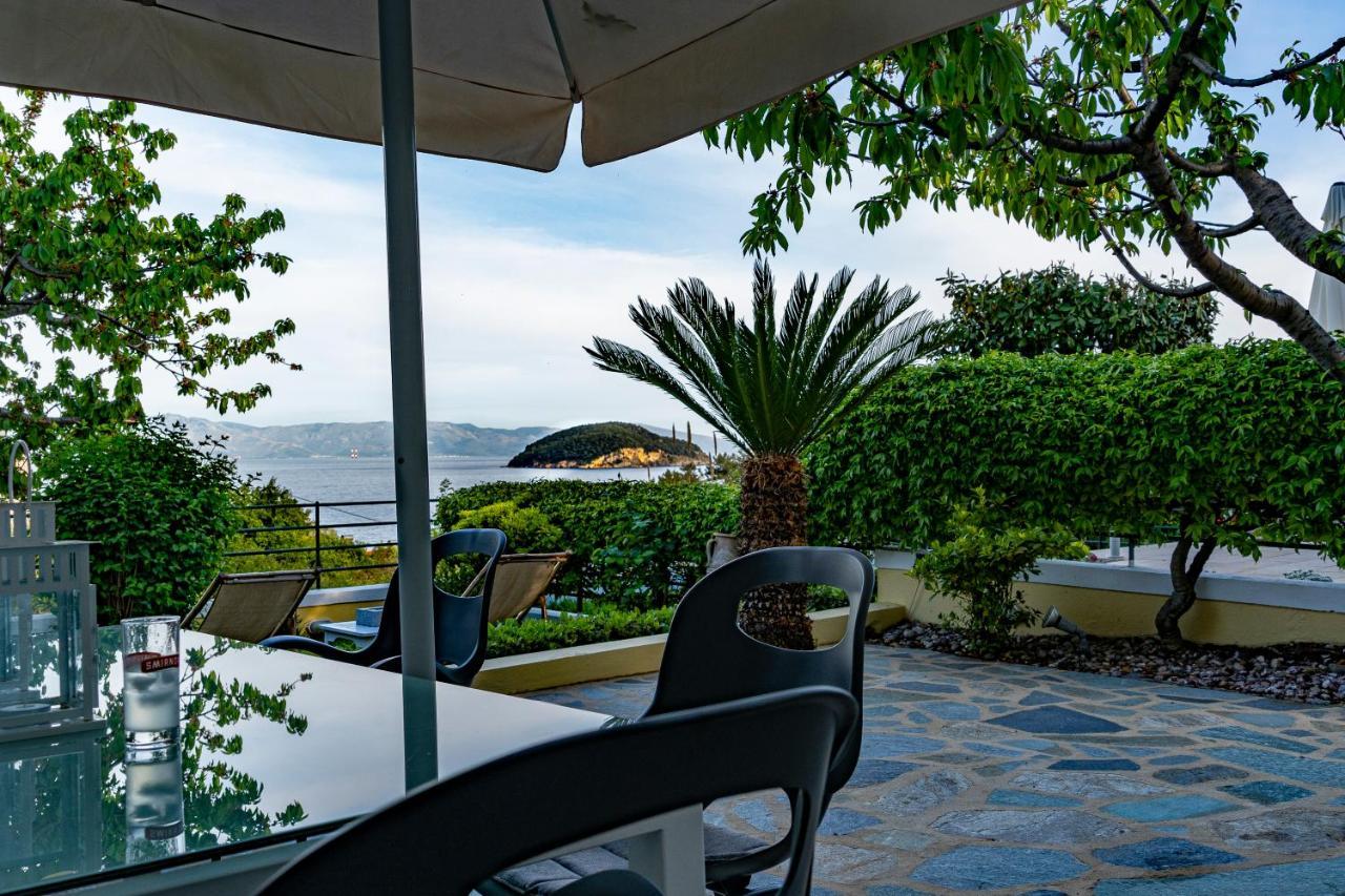 Sea Path Apartment Palaiontsiflikion Bagian luar foto