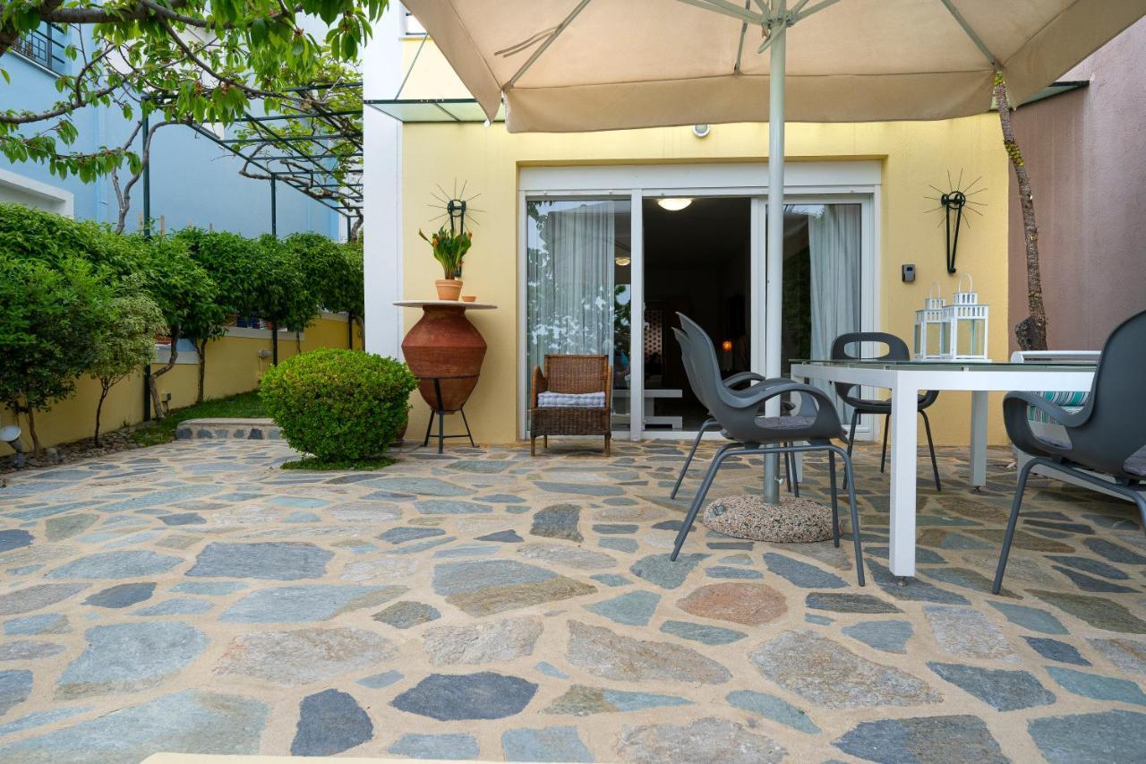 Sea Path Apartment Palaiontsiflikion Bagian luar foto